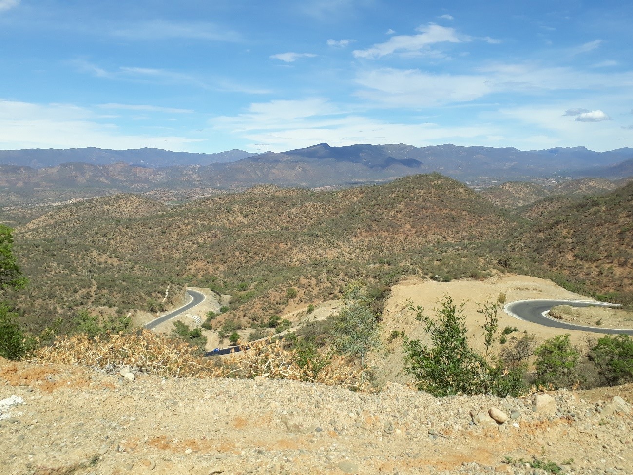 Estrada para Sucre Bolívia